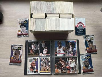 NBA cards early '90's: HOF players + 1300 Mixed collection beschikbaar voor biedingen