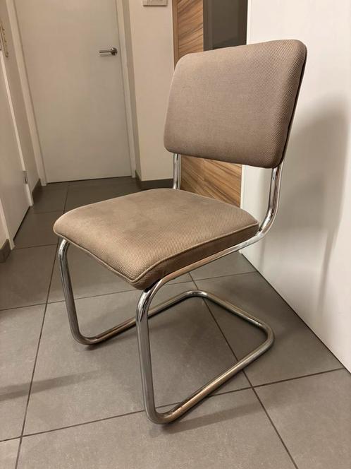 ❤️ Vintage design stoelen, Cesca Marcel Breuer?, Maison & Meubles, Chaises, Utilisé, Cuir, Blanc, Enlèvement