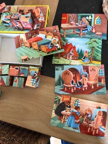 Goldilocks and the three bears *Vintage puzzel* Made in Chin beschikbaar voor biedingen