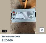 Batterie varta, Enlèvement