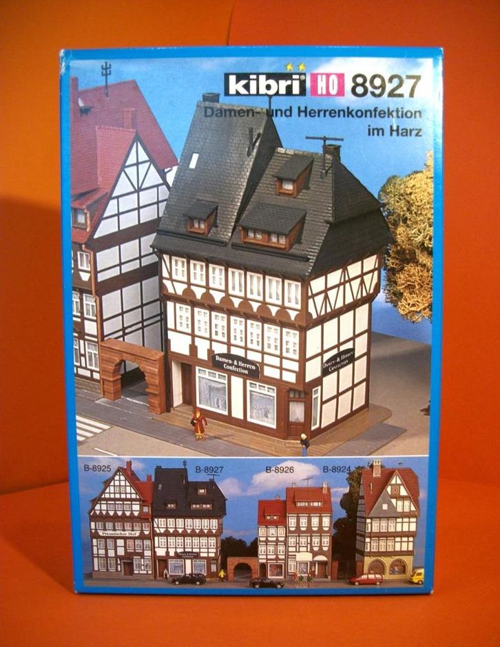 Huis in Harz- en Ardennenstijl - KIBRI 8927- H0 - 1:87, Hobby en Vrije tijd, Modeltreinen | H0, Nieuw, Brug, Tunnel of Gebouw