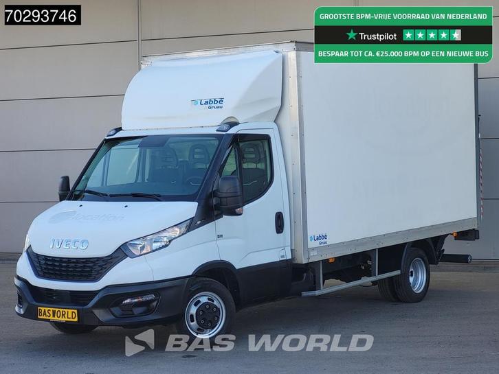 Iveco Daily 35C16 Laadklep Dubbellucht Bakwagen 160PK Airco, Auto's, Bestelwagens en Lichte vracht, Bedrijf, Te koop, Airconditioning