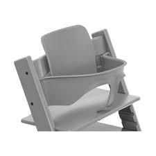 STOKKE Tripp Trapp Baby Set donkergrijs,, Kinderen en Baby's, Kinderstoelen, Zo goed als nieuw, Meegroeistoel, Ophalen