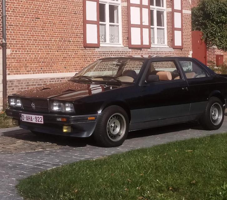Maserati Biturbo si zeldzame wagen black edition, Auto's, Oldtimers, Particulier, Maserati, Benzine, Ophalen