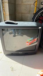 Tv vintage fonctionne ideal pour vieilles consoles, Audio, Tv en Foto, Vintage Televisies, Philips, Gebruikt, 60 tot 80 cm