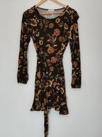 Robe courte à fleurs Springfield – taille L, Verzenden, Zwart, Springfield, Maat 42/44 (L)