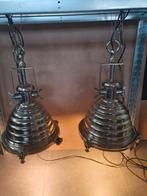 Lampes suspension en aluminium 3.6 kg chaque, Comme neuf, Enlèvement ou Envoi