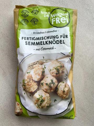 Glutenvrije 'semmelknödel' beschikbaar voor biedingen