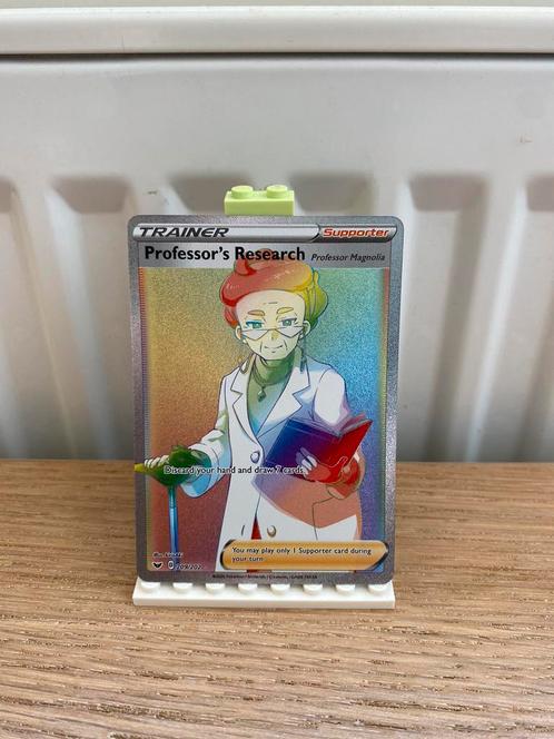 Professor's Research Rainbow 209/202 - Pokemon kaart, Hobby en Vrije tijd, Verzamelkaartspellen | Pokémon, Nieuw, Losse kaart
