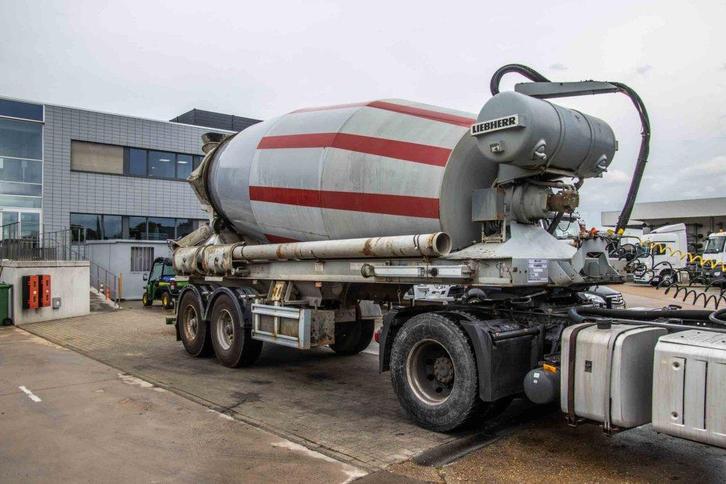 Liebherr BETON MIXER/MALAXEUR/MISCHER HTM 1204 - 12M³, Autos, Camions, Entreprise, Achat, Remorques et Semi-remorques, Autres carburants