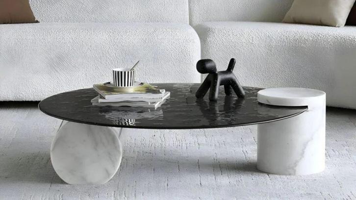 Magnifique Table Basse Neuve et sous emballage Design Luxe, Maison & Meubles, Tables | Tables d'appoint, Neuf, Ovale, 60 cm ou plus