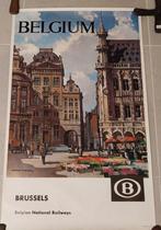 Herman Verbaere : affiche des chemins de fer belges, Antiquités & Art, Art | Lithographies & Sérigraphies, Enlèvement ou Envoi