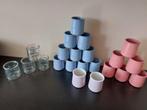 Lot de 22  Pots de yaourt, Maison & Meubles, Enlèvement ou Envoi, Comme neuf