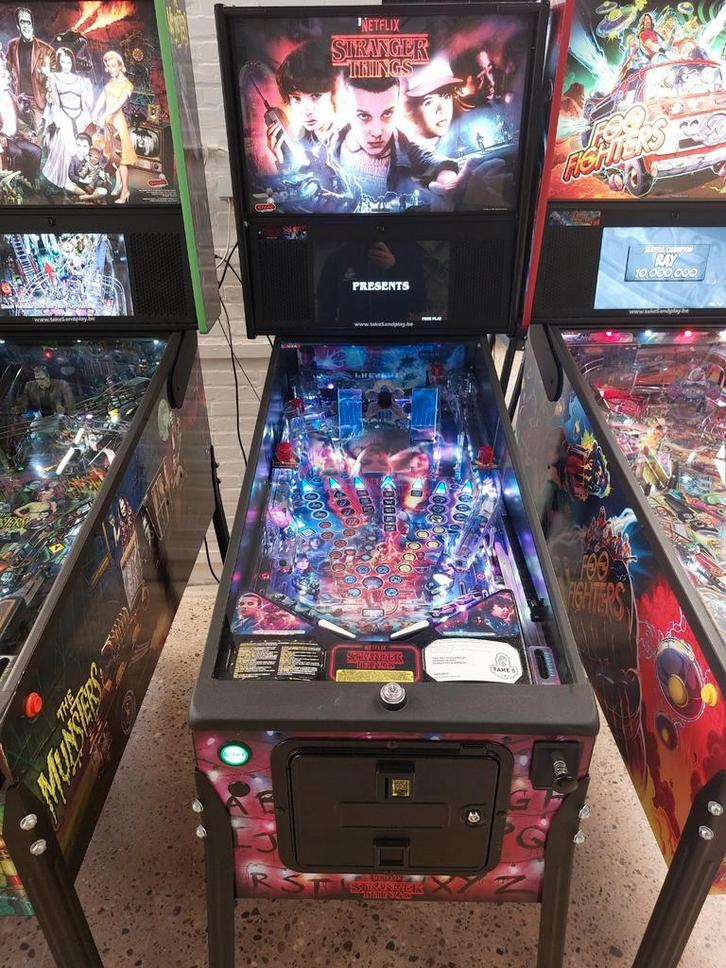 Flipperkast Stranger Things Pro, Verzamelen, Automaten | Flipperkasten, Zo goed als nieuw, Flipperkast, Stern, Ophalen