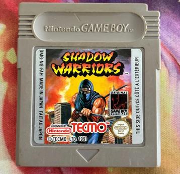 Shadow Warriors - Gameboy Cartridge beschikbaar voor biedingen