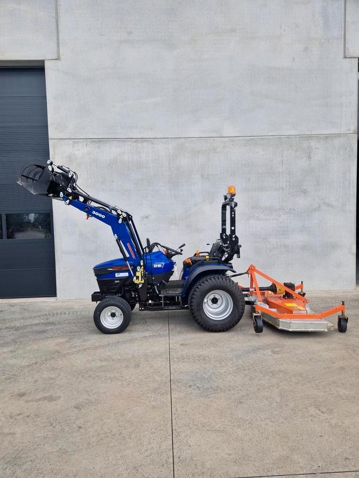 Farmtrac 26 HST inclusief frontlader slecht 90 draaiuren, Zakelijke goederen, Landbouw | Tractoren, Ophalen