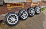 Lot kit pneus neige et jantes Mercedes 205/50R17, Auto-onderdelen, Banden en Velgen, Ophalen of Verzenden, Band(en)