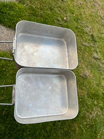 Gamellen (22 sets, 2 stuks per set) beschikbaar voor biedingen