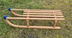 Houten slee/slee van het merk DAVOS Colint, Kinderen en Baby's, Speelgoed | Buiten | Sleeën, Ophalen, Zo goed als nieuw, Hout