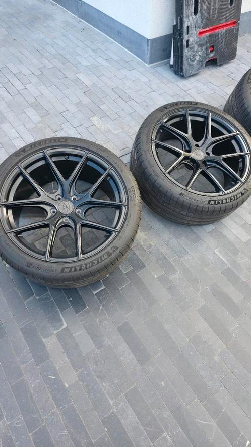 Set ZP9.1 Deep Concave flowforged + Michelin PS4-S banden, Auto-onderdelen, Banden en Velgen, Banden en Velgen, Zomerbanden, 19 inch