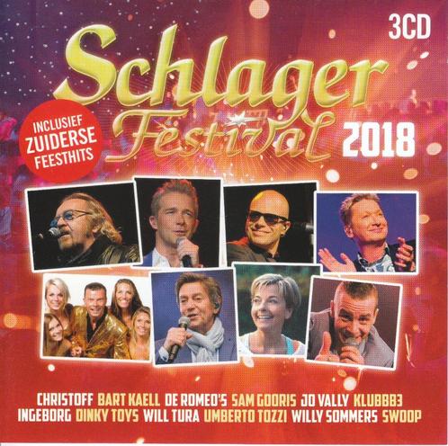 Schlagerfestival 2018 met Zuiderse feesthits, Cd's en Dvd's, Cd's | Schlagers, Verzenden