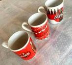3x Coca Cola 1997 Mok Kom Beker Retro Vintage Verzamel cups, Ophalen of Verzenden, Zo goed als nieuw, Gebruiksvoorwerp