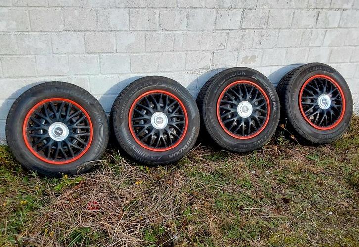 4 jantes et pneus hiver 175/70-14 pour Opel, Auto-onderdelen, Banden en Velgen, Banden en Velgen, Winterbanden, 14 inch, 175 mm