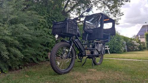 Cargo E-bike: RadWagon 4 met Extra’s, Fietsen en Brommers, Fietsen | Bakfietsen, Gebruikt, Overige merken, 2 kinderen, Elektrisch