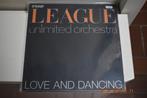 LP : The Human League - Unlimited Orchestra - Love and danci, Cd's en Dvd's, Vinyl | Overige Vinyl, Ophalen of Verzenden, Gebruikt