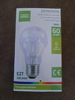 Ampoule industrielle CLEAR E27/60W/240V (NEUF), 30 tot 60 watt, Gloeilamp, Nieuw, E27 (groot)