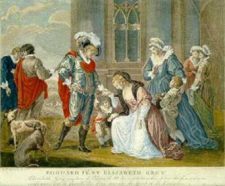 Kleurgravure Giovanni Battista Cipriani, Antiek en Kunst, Kunst | Etsen en Gravures, Ophalen