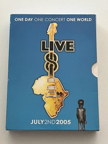 Various – Live 8: One Day, One Concert, One World (4xDVD) beschikbaar voor biedingen