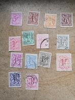 14 postzegels België heraldieke leeuw, Postzegels en Munten, Postzegels | Europa | België, Ophalen of Verzenden