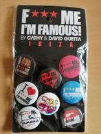 Nouveaux 8 Pins F*** Me I'm Famous! - Ibiza de David Guetta, Enlèvement ou Envoi
