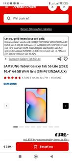 Samsung s 6 lite tablet 64 Gb opslag, Comme neuf, 64 GB, Enlèvement ou Envoi