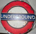Reclamebord vintage Londen metro underground - mancave nieuw, Verzamelen, Ophalen of Verzenden, Zo goed als nieuw, Reclamebord