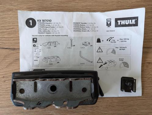 Thule kit 187010 Evo Fix Points et Edge Fix Points, Autos : Pièces & Accessoires, Barres latérales, Utilisé, Enlèvement ou Envoi