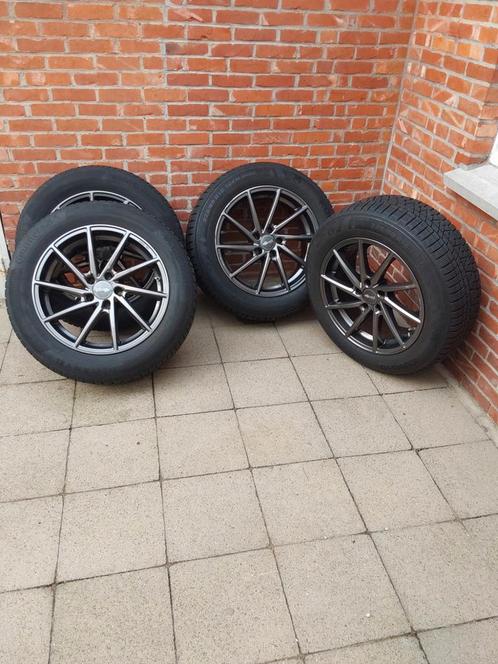 Top staat Brock velgen met winterbanden, Auto-onderdelen, Banden en Velgen, Banden en Velgen, Winterbanden, 18 inch, 225 mm, Terreinwagen