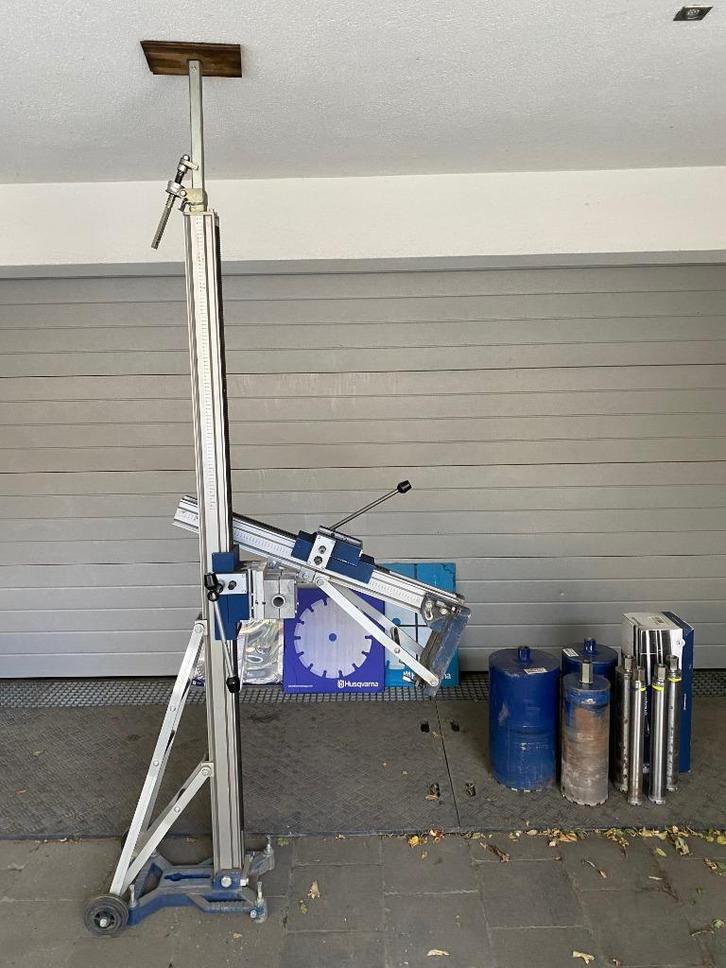 Diamantboorstatief CARAT S3010 + S3000, Doe-het-zelf en Bouw, Gereedschap | Boormachines, Zo goed als nieuw, Overige typen, Ophalen