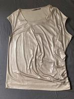Bloesje in goud lamé stof, ANDERE, Overige kleuren, Maat 46/48 (XL) of groter, Ophalen of Verzenden