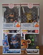 4 Funko pops 'Five nights at Freddy's', Verzamelen, Poppetjes en Figuurtjes, Ophalen of Verzenden, Zo goed als nieuw