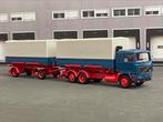 Herpa Volvo F12 combinatie 1:87, Ophalen of Verzenden, Zo goed als nieuw, Bus of Vrachtwagen, Herpa