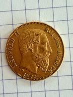 20fr leopold II 1875 gouden munt, Postzegels en Munten, Munten | België, Ophalen of Verzenden