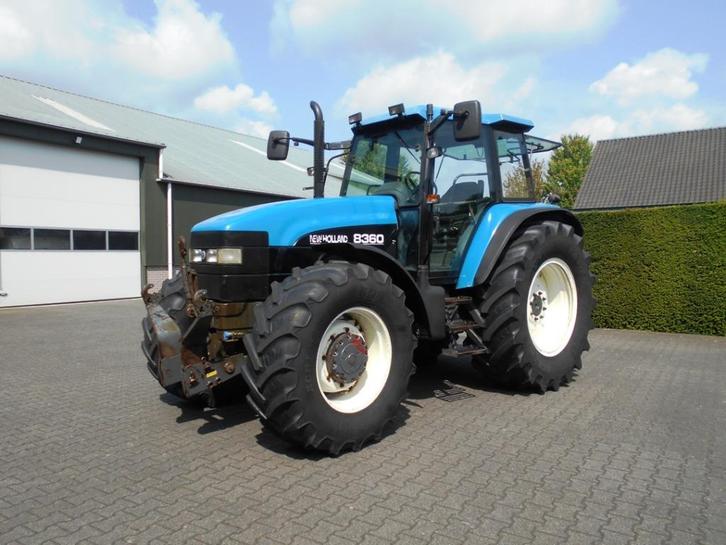 New Holland 8360 + Luchtremmen, Zakelijke goederen, Landbouw | Tractoren, 5000 tot 7500, New Holland, 120 tot 160 Pk, Gebruikt