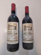 Cadeautip! 2 flessen rode Bordeaux, Chateau Coufran 1983, Enlèvement ou Envoi, Pleine, Comme neuf, Vin rouge