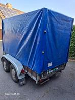 AANHANGWAGEN PACKO  DUBBELAS  GEREMD HUIF EN LIER, Auto diversen, Aanhangers en Bagagewagens, Ophalen, Gebruikt