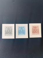 3 timbres belges classiques non dentés, Timbres & Monnaies, Timbres | Europe | Belgique, Enlèvement ou Envoi
