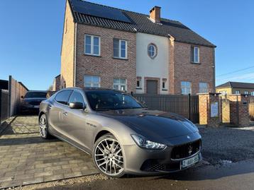 MASERATI GHIBLI 3.0 V6 Diesel  // Lage kilometers // 21INCH beschikbaar voor biedingen