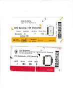 Seraing - KV Oostende : 2 (gebruikte) tickets (2022-2023), Overige typen, Gebruikt, Ophalen of Verzenden