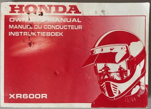 Honda XR 600 R - Manuel du conduteur, Motos, Pièces | Honda, Utilisé, Enlèvement ou Envoi